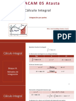 3.3. Integración Por Partes