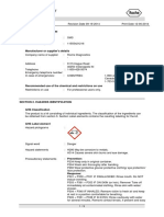 Safety Data Sheet for Corrosive Liquid Kit