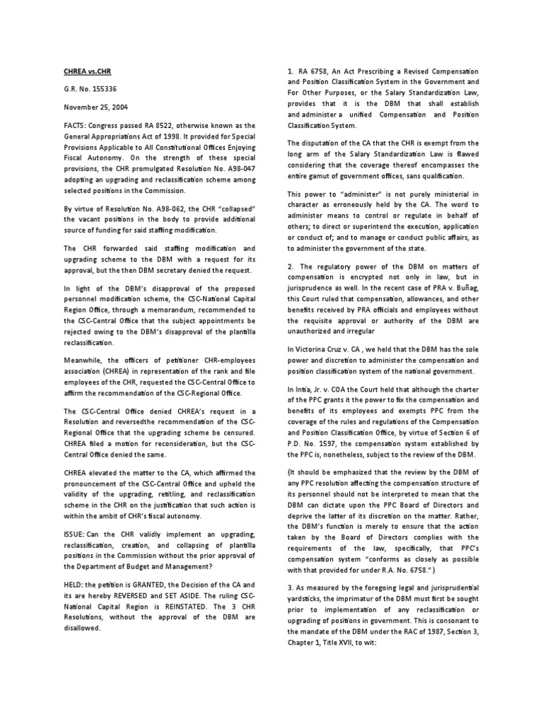 CHR 10 VS CHR 13 intelligence overview