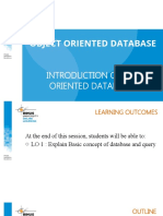 PPT01-Introduction Object Oriented Databases
