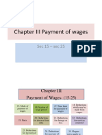 Chapter III Payment of Wages2022