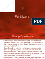 Fertilizer Types and Application Methods