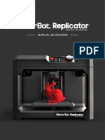Manuel de impresora Makerbot Replicator 5thG