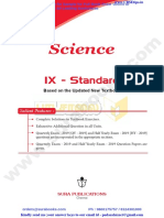 9th Science EM New Sura Guides Sample Notes 2022 2023 PDF Download