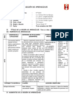 Sesion de Aprendizaje de Arte 5-11-2021