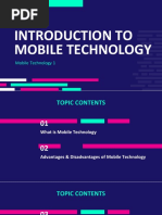 002 - Introduction To Mobile Technology Pt. 1