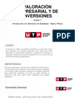 S01.s1 - Introducción A La Valoración de Empresas - Valor y Precio