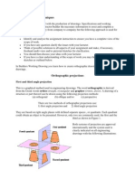 First Angle and Third Angle Orthographic Projection (2,3,2.4,2.5,2.6)