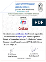 DJango Certificate