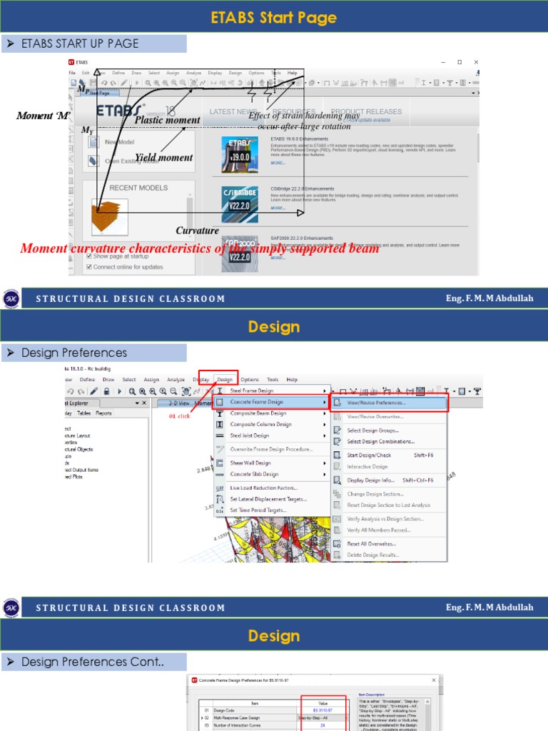 ETABS Structural Design Guide | PDF | Building Materials | Building ...
