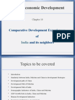 Comparative Development Expericences of India Its Neigbors