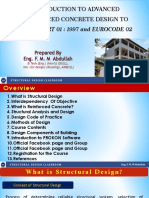 Introduction To Structural Design Class BS and EC