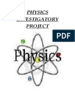PDF Physics Investigatory Project1