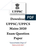 Question-Paper-3 2020