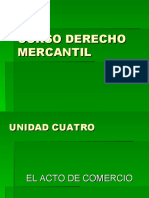 Derecho Mercantil Unidad Cuatro