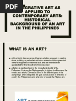 Historical Background of An Art in The Philippines