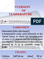 Convert Temperatures Between Fahrenheit and Celsius