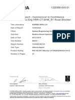 Optima HRR-CT-SHM Shallow Mount Road Blocker PAS68 TEST CERTIFICATE