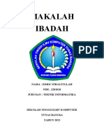 Ibadah-Makalah