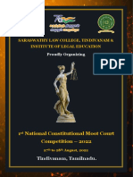 Moot Court Competition 2022