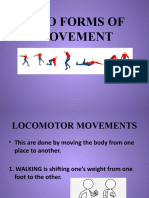 Locomotor and Non Locomotor