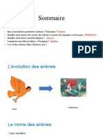 Exposé Les Sirènes