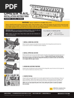 Omega Rail Instructions