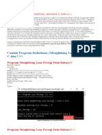 Mengenal Bahasa C Dan C++