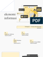 Konsep Ekonomi Informasi