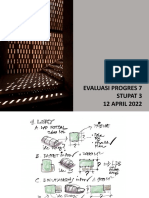 Kuliah 12 Evaluasi Progres 7 Stupat 3