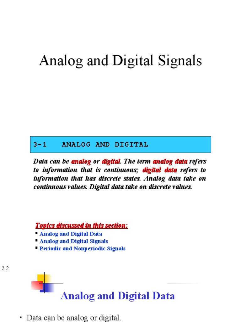 An InDepth Look at Analog and Digital Signals, and Their Properties