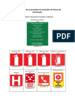 Mapeamento de Necessidade de Aquisições de Placas de Sinalização