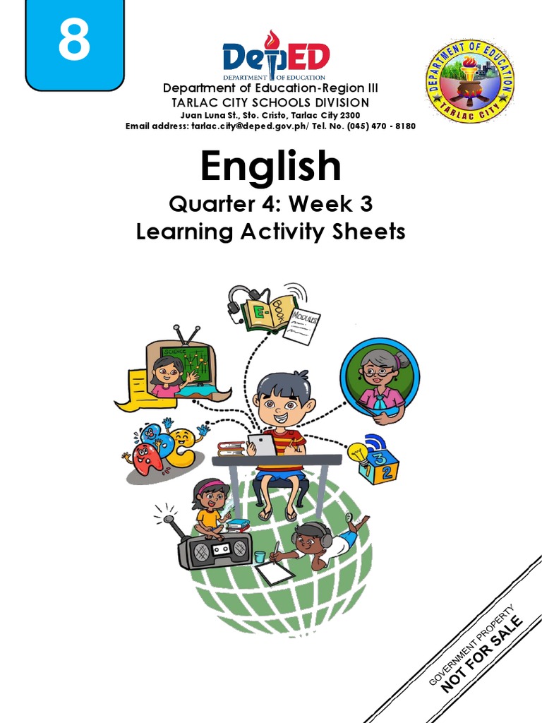 Las Eng8 Q4 Week3 RTP | PDF | Essays | Primary Sources