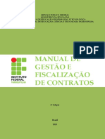 Gestão e fiscalização de contratos