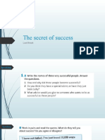 The Secret of Success 2