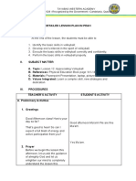 Ricohermoso - DETAILED LESSON PLAN IN PEAH