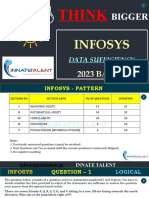 Infosys - Data Sufficiency