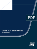 Tullow Oil plc 2008 Record Results