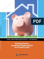 Housing Finance - Investment Opportunities For Pension Funds