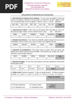 Test LEE: Evaluación de Lectura y Escritura | PDF | Puntuación | Palabra
