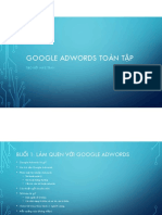 Google Adwords toàn tập - Buổi 1