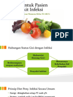 Diet Untuk Pasien Penyakit Infeksi