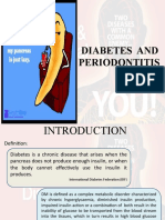 Diabetes and Periodontitis: A Two-Way Relationship