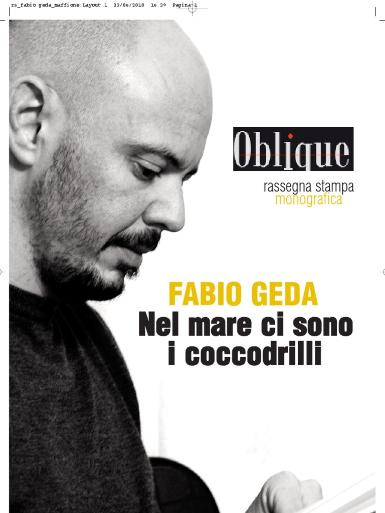 Nel Mare Ci Sono I Coccodrilli Pdf