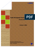 RPG Code For Corporate Governance and Ethics