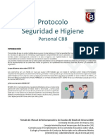 Protocolo Seguridad e Higiene Personal CBB - 21 - 22