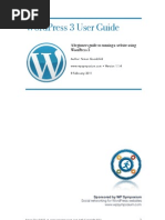Download Wordpress 3 User Manual by Issani Isa SN59345262 doc pdf