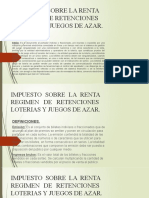 Loterias Mpuesto Sobre La Renta Retenciones