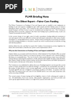 PLMR Briefing Note - The Dilnot Report