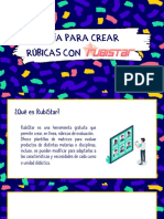 GESTION PEDAGOGICA - Guía para Crear Rúbricas Con Rubistar